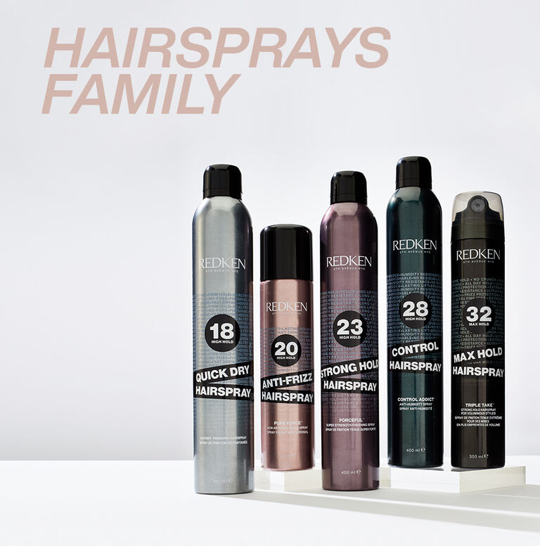 Redken Hairsprays Family
